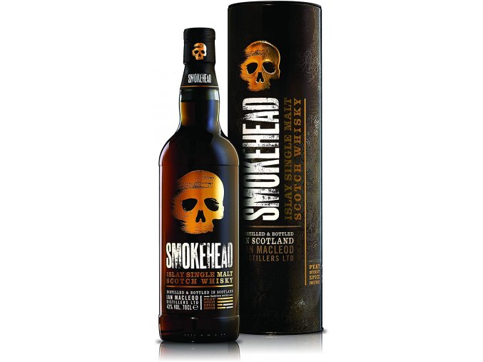 Smokehead Islay, Gift box, 43%, 0,7l