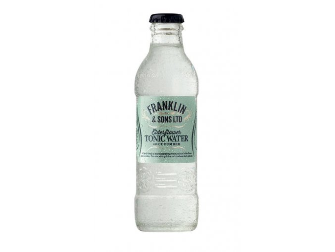 Franklin & Sons Elderflower & Cucumber Tonic Water, 0,2l