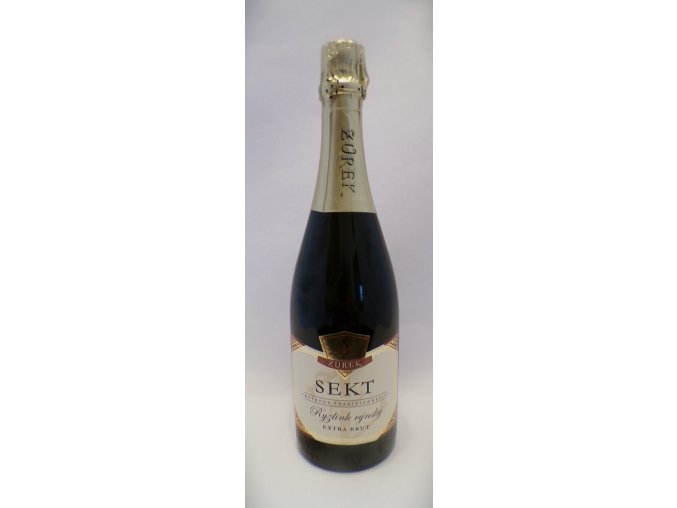 Sekt Ryzlink rýnský, Extra Brut, Žůrek, 0,75l
