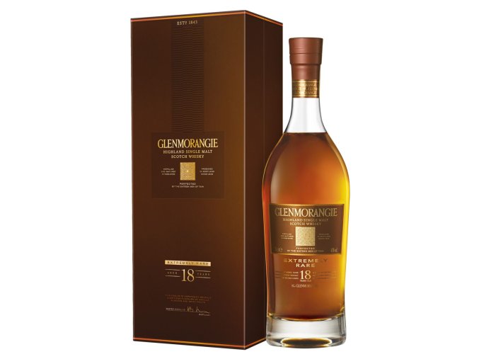 Glenmorangie 18 YO, Gift Box, 43%, 0,7l