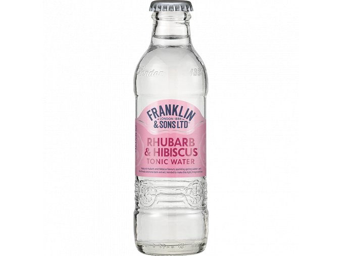 Franklin & Sons Rhubarb & Hibiscus Tonic Water, 0,2l