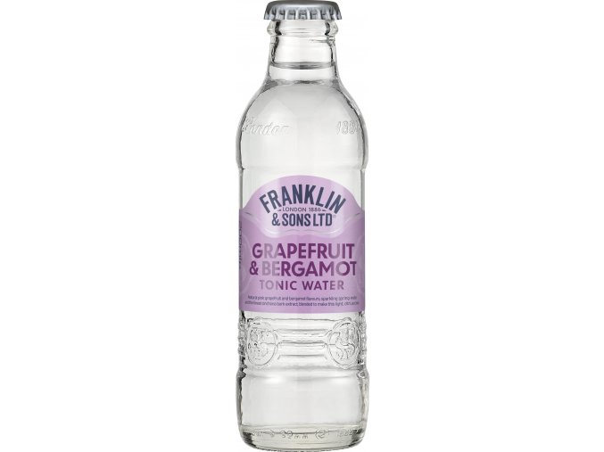 Franklin & Sons Pink Grapefruit & Bergamot Tonic Water, 0,2l