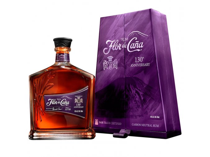 Flor de Cana 130th Anniversary 20 Year Rum v dárkové krabičce, 45%, 0,7l