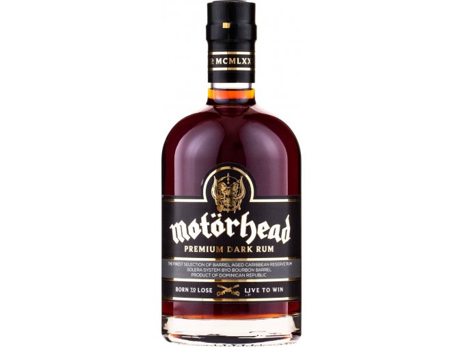 Motörhead Premium Dark rum, 40%, 0,7l