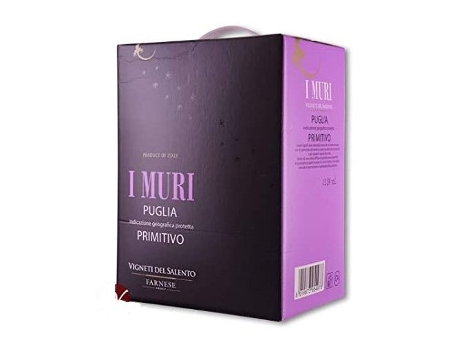 Primitivo I Muri, Bag in box - Vigneti del Salento, 3l