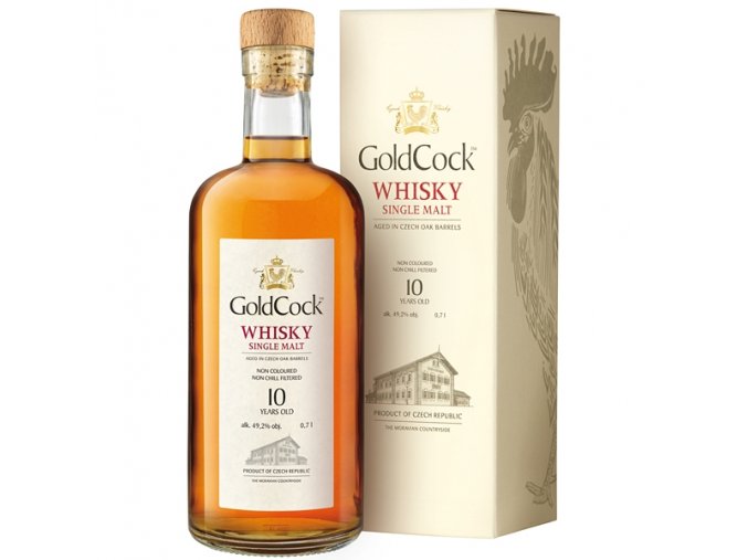 GOLD COCK 10 YO, 49,2%, 0,7l