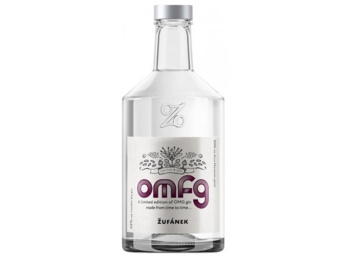 Žufánek Gin OMFG 2021, 45%, 0,5l