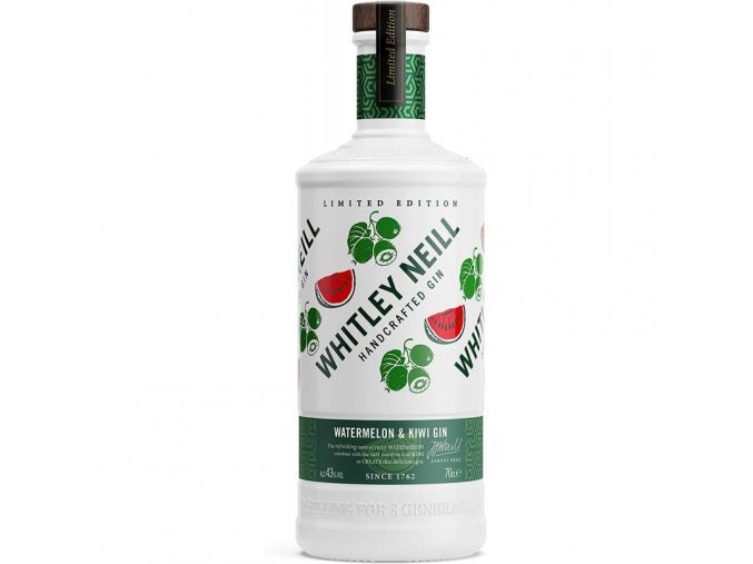 whitley neill watermelon kiwi gin limited edition 07l 43