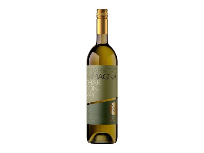 Chardonnay, 2021, suché, Vinařství Via Magna, 0,75l