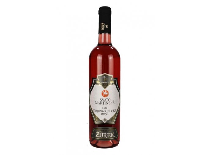 Svatomartinské Svatovavřinecké rosé 2022, Žůrek