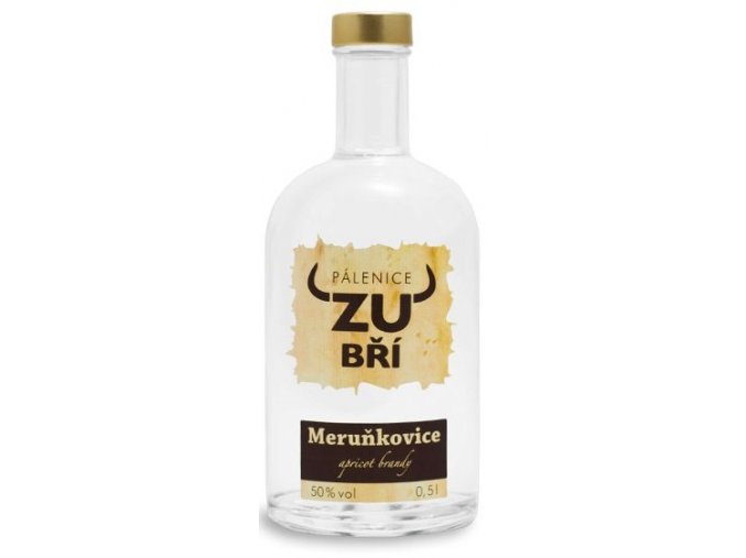 Pálenice Zubří - Meruňkovice, 50%, 0,5l