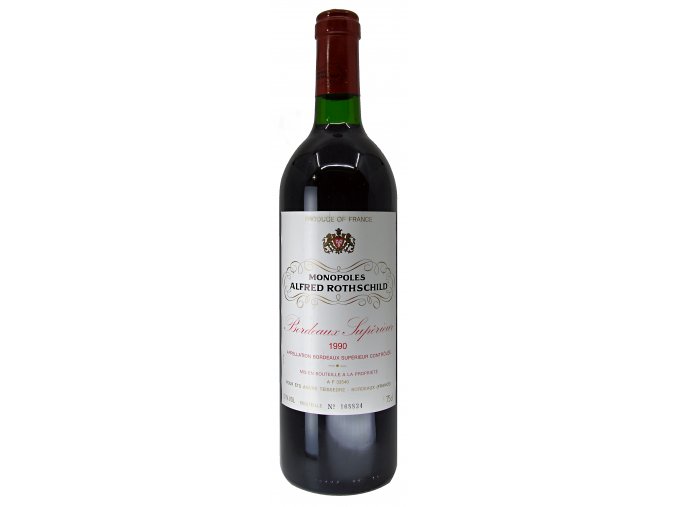 Monopoles Alfred de Rothschild ,1990 , 0,75l C