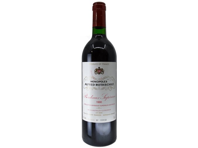 Monopoles Alfred de Rothschild ,1990 , 0,75l B