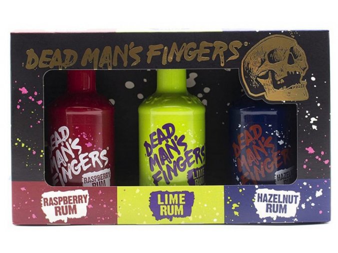 Dead Man’s Fingers taster pack, 37,5%, 3x0,05l