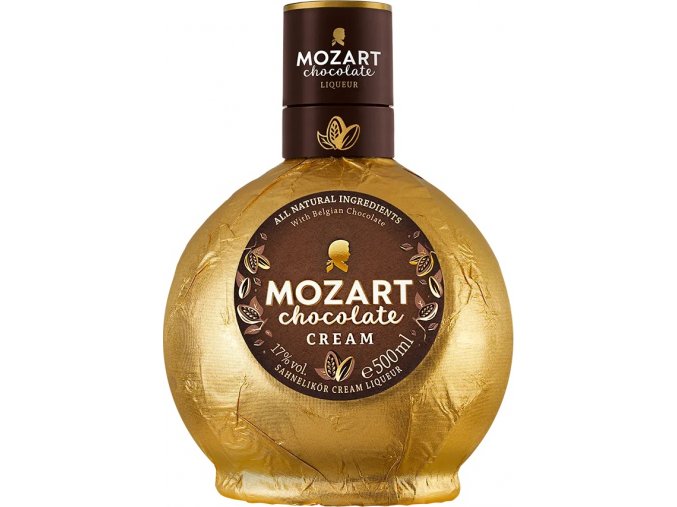 Mozart Chocolate Gold Cream,17%, 0,5l