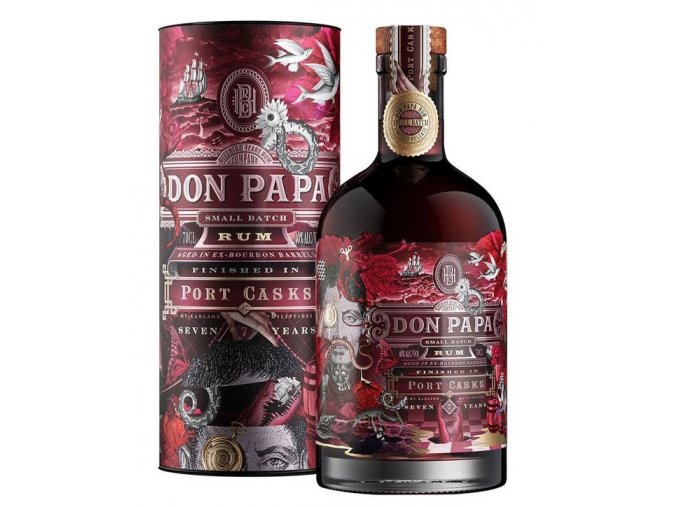 Don Papa Port Cask + Tuba, 40%, 0,7l