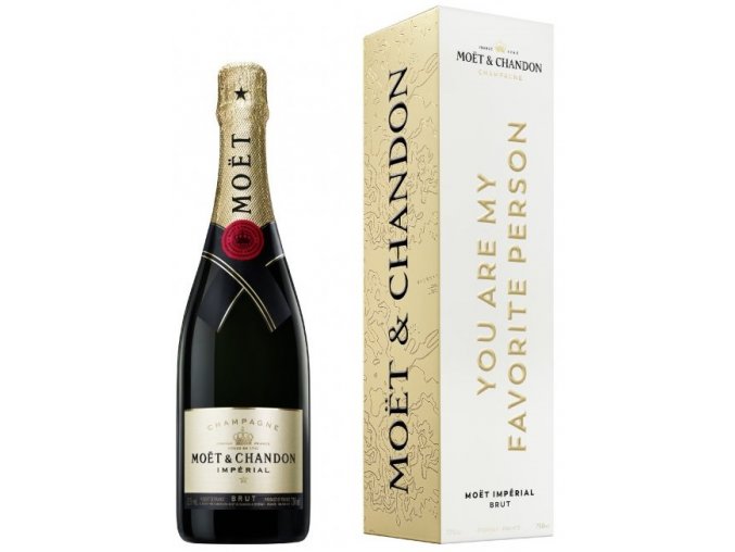 Moët & Chandon Imperial Brut LOVE, gift box, 0,75l