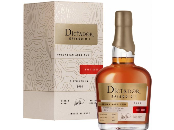 Dictador Episodio 1 Port Cask 22yo 1999, 43%, 0,7l