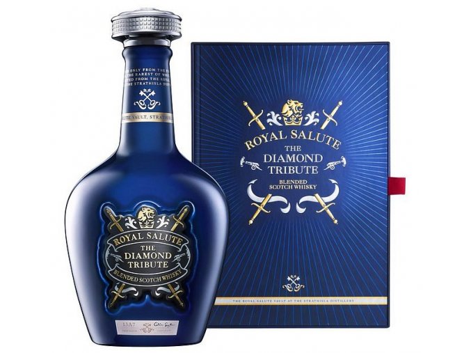 Chivas Regal 21 YO Royal Salute The Diamond Tribute , Gift Box, 40%, 0,7l