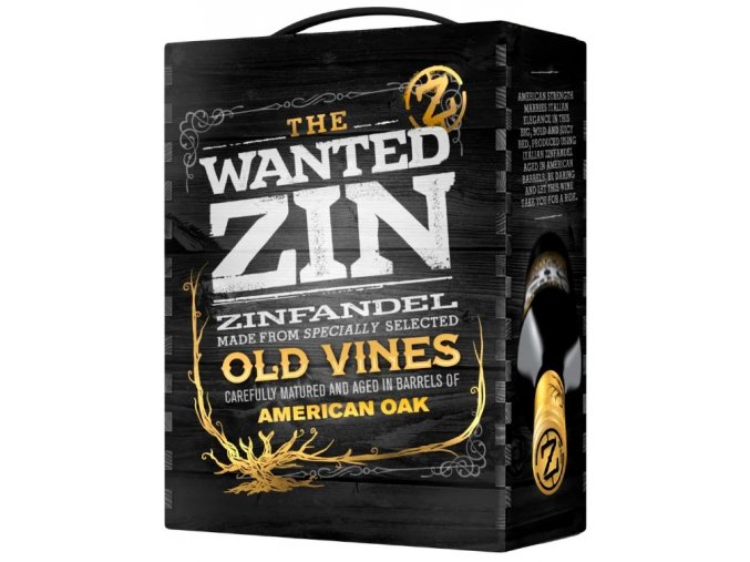 THE WANTED Zinfandel, bag in box, 3l