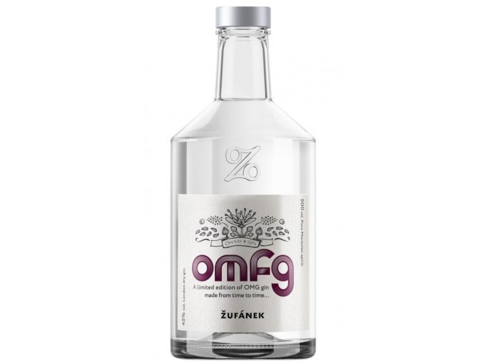 Žufánek Gin OMFG 2022, 45%, 0,5l