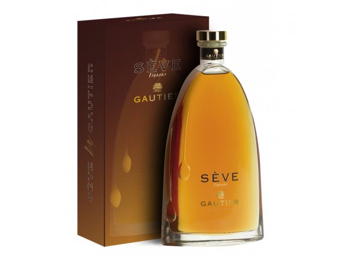 gautier seve cognac liquer 35 05l