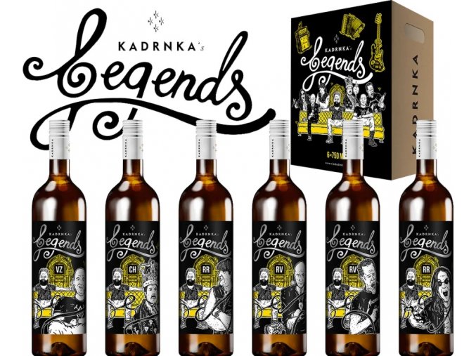 Kadrnka Power of Wine, limitovaná edice, 6x0,75l