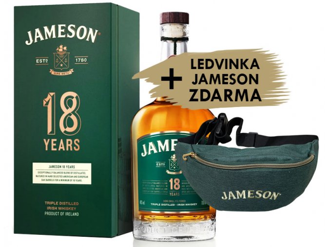 Jameson 18 LEDVINKA zdarma