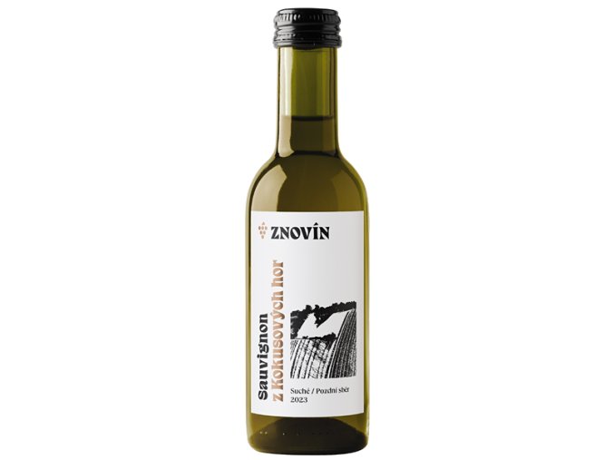 Sauvignon, pozdní sběr, suché, Znovín, 0,187l