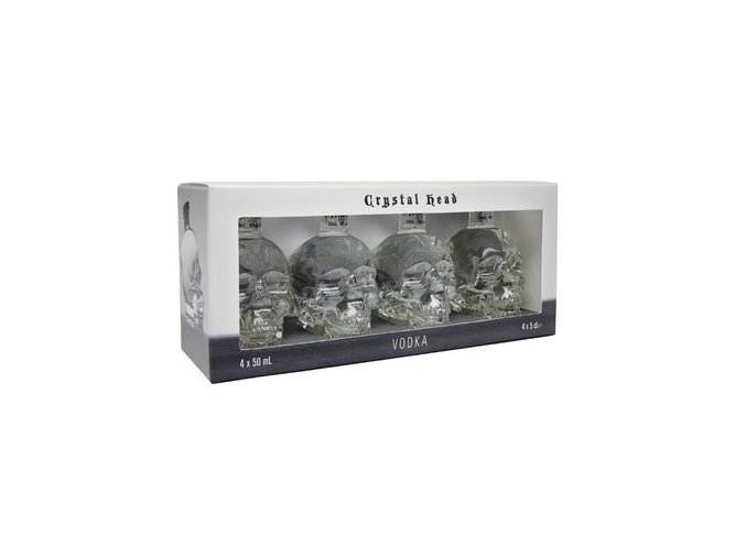 Crystal Head, 40%, 4x0,05l