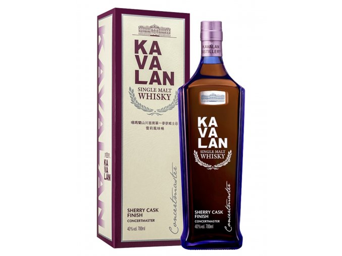 Kavalan Concertmaster SHERRY Cask Finish, 40%, 0,7l