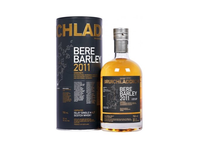 Bruichladdich Bere Barley 2011, Gift box, 50%, 0,7l