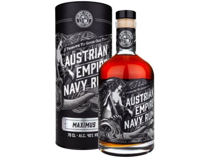 Austrian Empire Navy MAXIMUS, Gift box, 40%, 0,7l