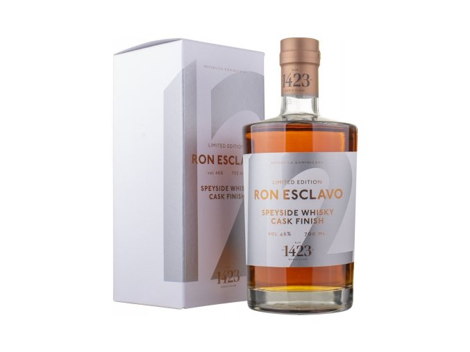 Ron Esclavo 12 YO Speyside Whisky Finish, 46%, 0,7l