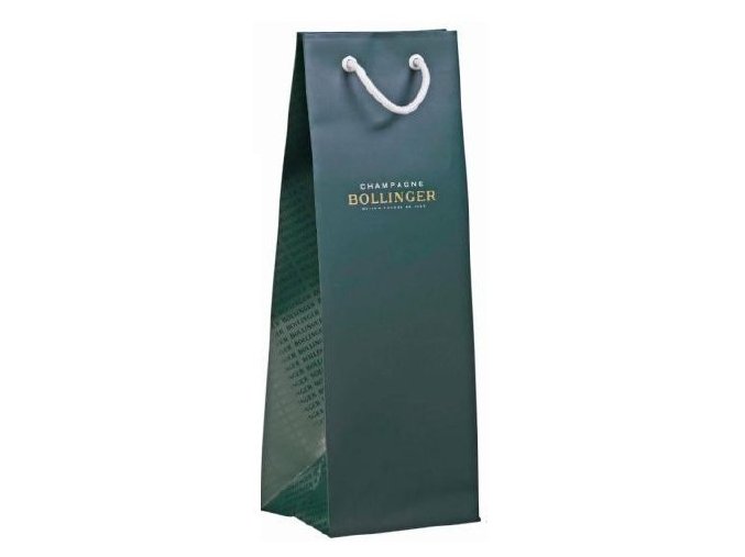 Bollinger zelená taška na jednu lahev