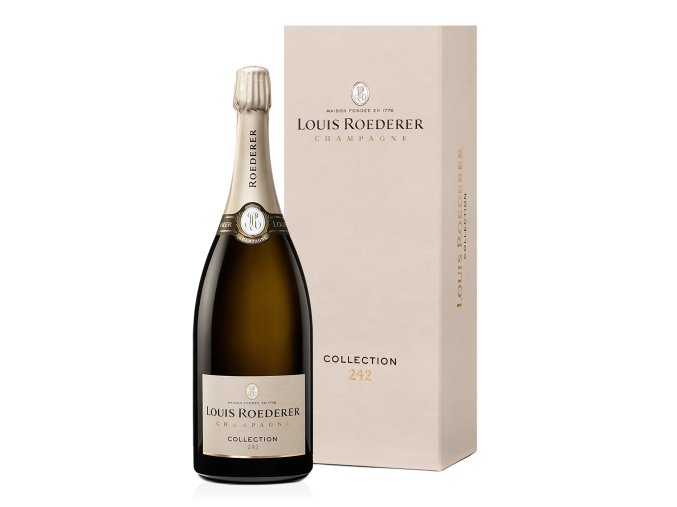 LOUIS ROEDERER Collection 242 Magnum v dárkové krabičce, 1,5l