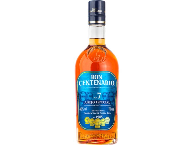 Centenario Rum 7 Years Old Anejo Especial, 40%, 0,7l