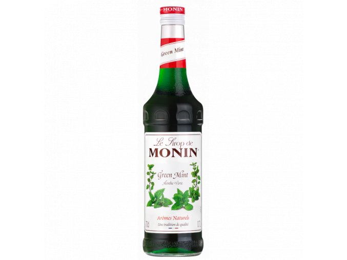 Monin Máta zelená Green Mint sirup, 0,7l