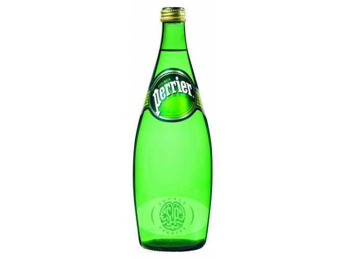 Perrier, minerální voda perlivá, sklo, 0,75l