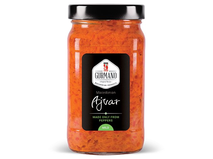 GURMANO AJVAR MILD JEMNÝ, 490G