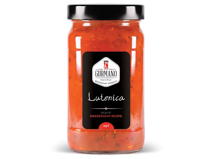 GURMANO LUTENICA HOT PÁLIVÁ, 490G