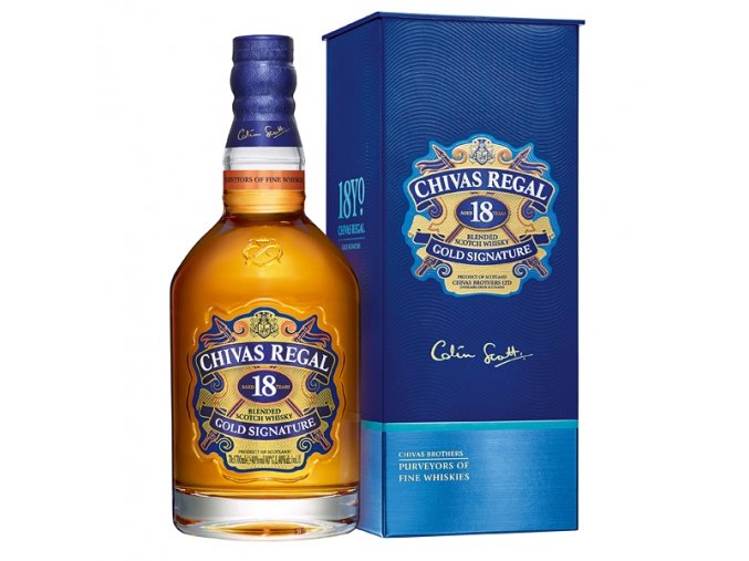 Chivas Regal 18 YO, Gift Box, 40%, 1l