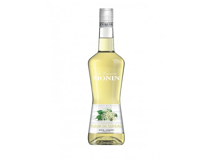 Monin Elderflower liqueur (bezový likér), 20%, 0,7l