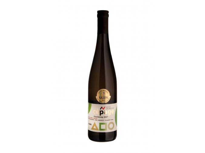 Chardonnay, 2017, Cépage, výběr z hroznů, sladké, Nové Vinařství, 0,75l