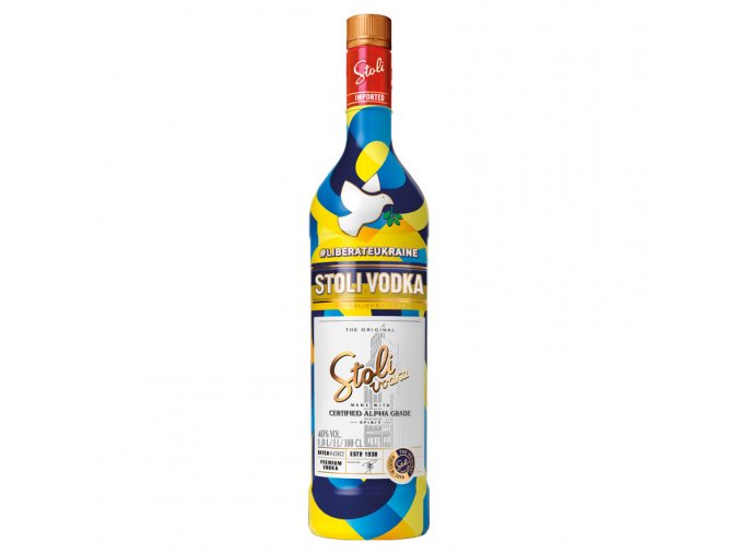 Stolichnaya vodka Ukraine bottle Limited edition, 40%, 1l