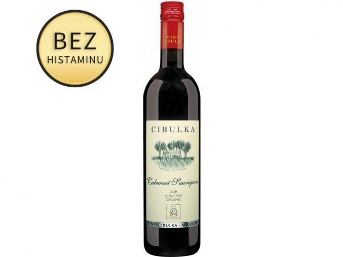 Cabernet sauvignon, 2020, pozdní sběr, suché, Cibulka, 0,75l