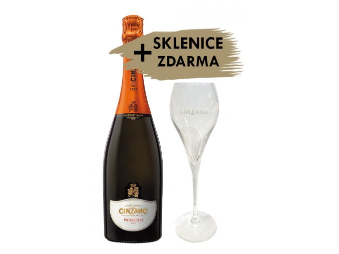 Cinzano sklenice zdarma