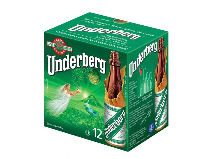 Underberg, 44%, 12x20ml