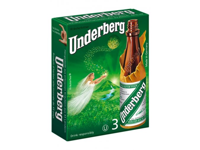 Underberg, 44%, 3x20ml