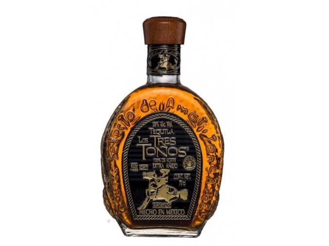 Los Tres Toňos EXTRA AŇEJO Tequila, 38%, 0,7l